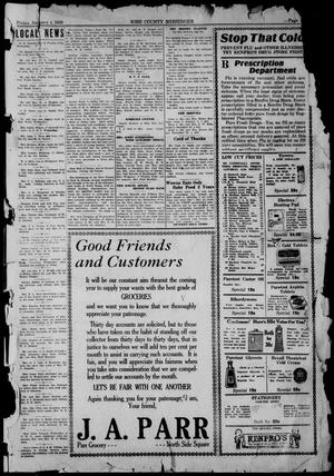 Wise County Messenger (Decatur, Tex.), Vol. 50, No. 1, Ed. 1 Friday, January 4, 1929