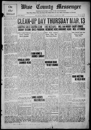 Wise County Messenger (Decatur, Tex.), Vol. 51, No. 10, Ed. 1 Thursday, March 6, 1930