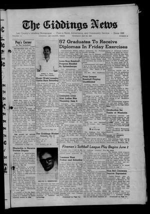 The Giddings News (Giddings, Tex.), Vol. 70, No. 28, Ed. 1 Thursday, May 28, 1959