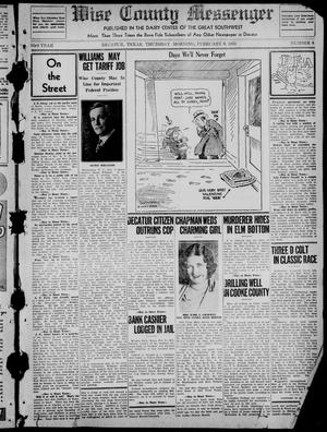 Wise County Messenger (Decatur, Tex.), Vol. 53, No. 6, Ed. 1 Thursday, February 9, 1933