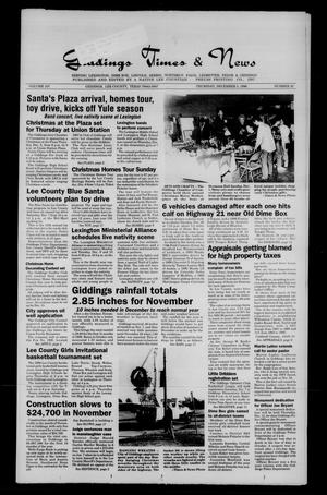 Giddings Times & News (Giddings, Tex.), Vol. 107, No. 25, Ed. 1 Thursday, December 5, 1996