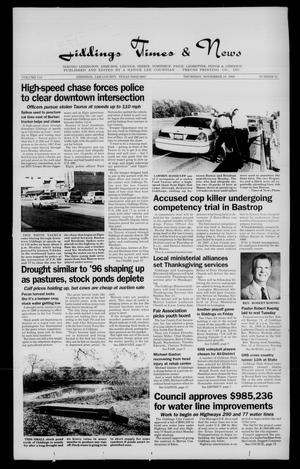 Giddings Times & News (Giddings, Tex.), Vol. 110, No. 23, Ed. 1 Thursday, November 18, 1999