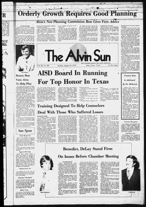 Primary view of object titled 'The Alvin Sun (Alvin, Tex.), Vol. 89, No. 224, Ed. 1 Sunday, August 19, 1979'.