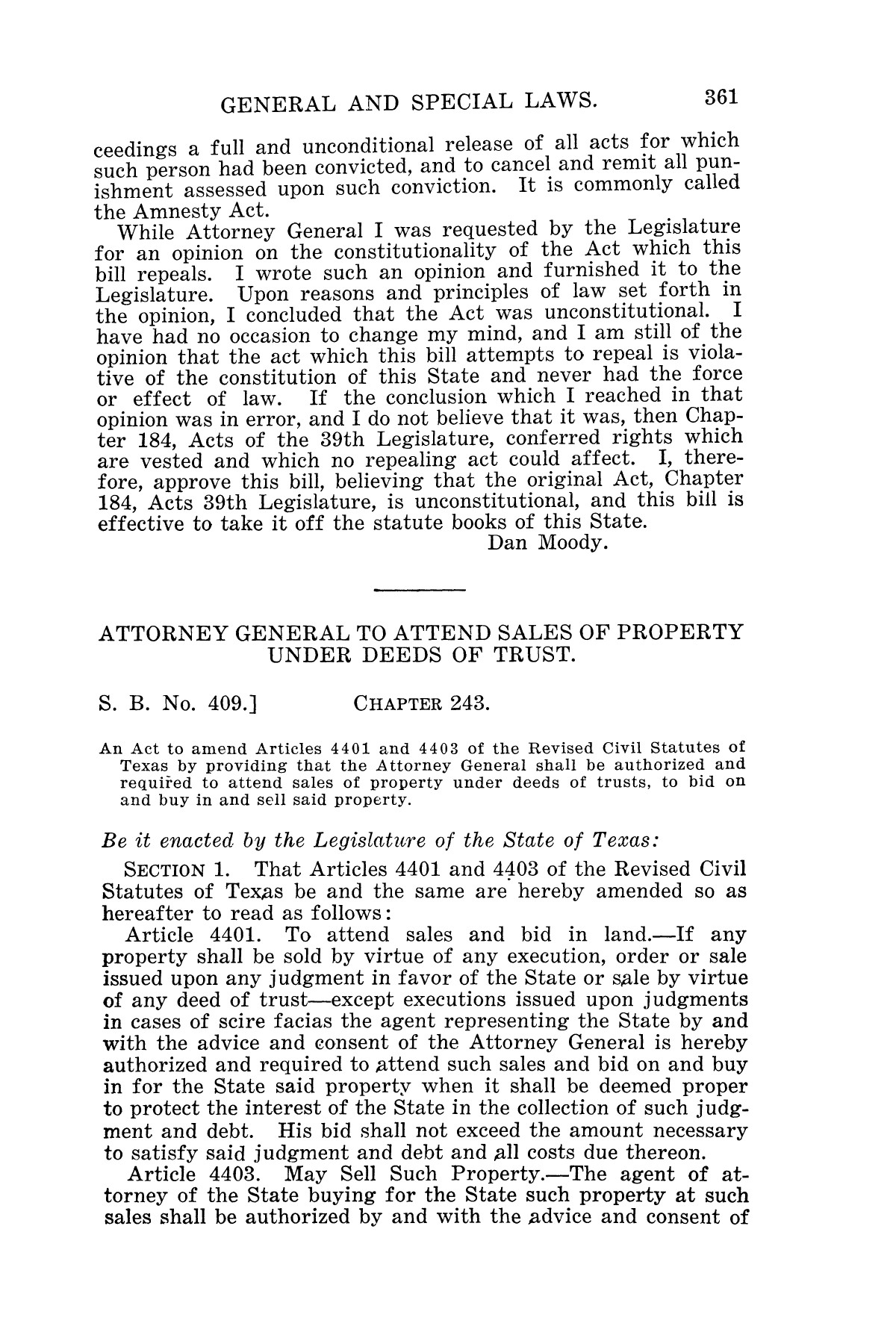 The Laws of Texas, 1927 [Volume 25]
                                                
                                                    [Sequence #]: 377 of 1111
                                                