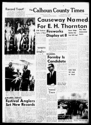 Primary view of object titled 'The Calhoun County Times (Port Lavaca, Tex.), Vol. 8, No. 27, Ed. 1 Tuesday, July 4, 1961'.