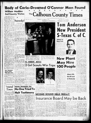 The Calhoun County Times (Port Lavaca, Tex.), Vol. 7, No. 42, Ed. 1 Tuesday, October 24, 1961