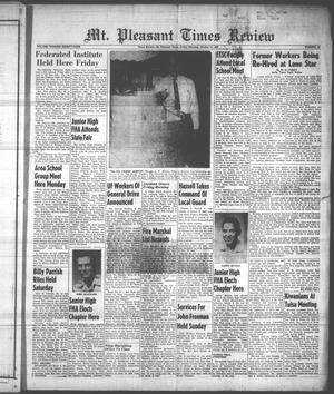Mt. Pleasant Times Review (Mount Pleasant, Tex.), Vol. 84, No. 31, Ed. 1 Friday, October 11, 1957