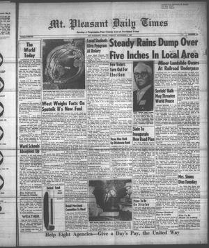 Mt. Pleasant Daily Times (Mount Pleasant, Tex.), Vol. 38, No. 161, Ed. 1 Tuesday, November 5, 1957