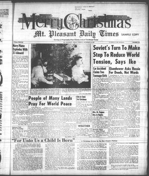 Mt. Pleasant Daily Times (Mount Pleasant, Tex.), Vol. 38, No. 194, Ed. 1 Tuesday, December 24, 1957