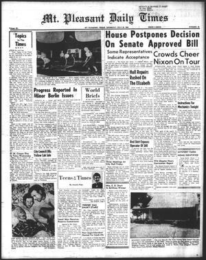 Mt. Pleasant Daily Times (Mount Pleasant, Tex.), Vol. 40, No. 90, Ed. 1 Thursday, July 30, 1959