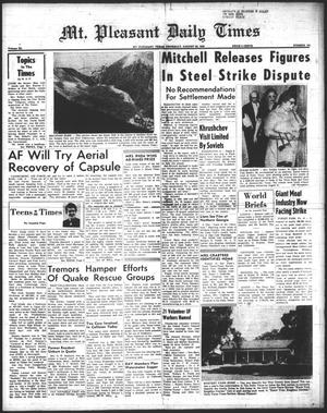 Mt. Pleasant Daily Times (Mount Pleasant, Tex.), Vol. 40, No. 105, Ed. 1 Thursday, August 20, 1959