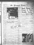 Thumbnail image of item number 1 in: 'Mt. Pleasant Times (Mount Pleasant, Tex.), Vol. 46, No. 8, Ed. 1 Wednesday, March 17, 1965'.