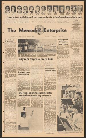 Primary view of object titled 'The Mercedes Enterprise (Mercedes, Tex.), Vol. 75, No. 14, Ed. 1 Wednesday, April 2, 1986'.