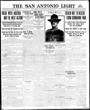 The San Antonio Light (San Antonio, Tex.), Vol. 37, No. 17, Ed. 1 Monday, February 5, 1917