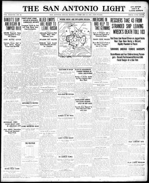 Primary view of object titled 'The San Antonio Light (San Antonio, Tex.), Vol. 38, No. 36, Ed. 1 Monday, February 25, 1918'.
