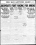 Thumbnail image of item number 1 in: 'The San Antonio Light (San Antonio, Tex.), Vol. 38, No. 77, Ed. 1 Saturday, April 6, 1918'.