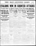 Thumbnail image of item number 1 in: 'The San Antonio Light (San Antonio, Tex.), Vol. 38, No. 152, Ed. 1 Thursday, June 20, 1918'.