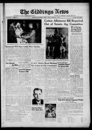 The Giddings News (Giddings, Tex.), Vol. 62, No. 10, Ed. 1 Friday, February 17, 1950