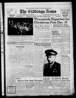 The Giddings News (Giddings, Tex.), Vol. 62, No. 51, Ed. 1 Friday, December 8, 1950