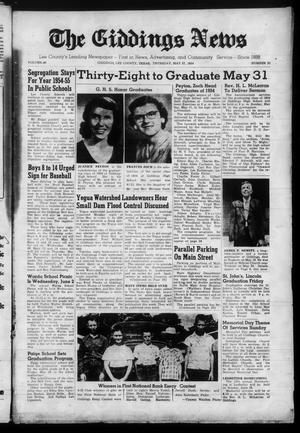 The Giddings News (Giddings, Tex.), Vol. 66, No. 25, Ed. 1 Thursday, May 27, 1954