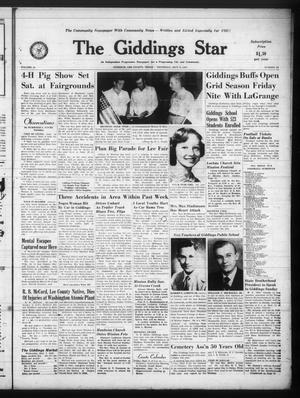 The Giddings Star (Giddings, Tex.), Vol. 15, No. 23, Ed. 1 Thursday, September 8, 1955