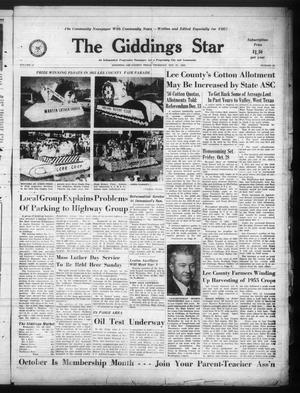 The Giddings Star (Giddings, Tex.), Vol. 15, No. 30, Ed. 1 Thursday, October 27, 1955