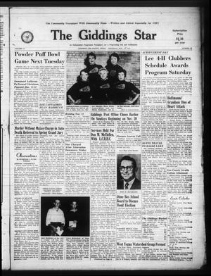 The Giddings Star (Giddings, Tex.), Vol. 15, No. 32, Ed. 1 Thursday, November 10, 1955
