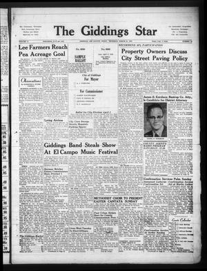 The Giddings Star (Giddings, Tex.), Vol. 15, No. 51, Ed. 1 Thursday, March 22, 1956
