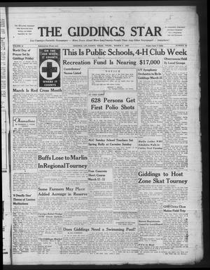 The Giddings Star (Giddings, Tex.), Vol. 16, No. 49, Ed. 1 Thursday, March 7, 1957