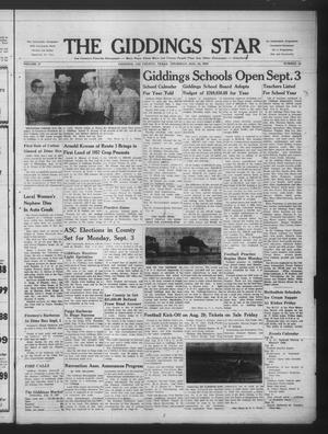 The Giddings Star (Giddings, Tex.), Vol. 17, No. 21, Ed. 1 Thursday, August 22, 1957