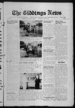 The Giddings News (Giddings, Tex.), Vol. 72, No. 31, Ed. 1 Thursday, June 22, 1961