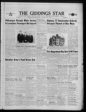 The Giddings Star (Giddings, Tex.), Vol. 23, No. 14, Ed. 1 Thursday, July 5, 1962