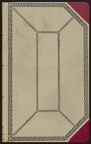 Primary view of object titled '[Financial Ledger for the Ahavath Sholom Ladies Cemetery Society: 1954-1960]'.