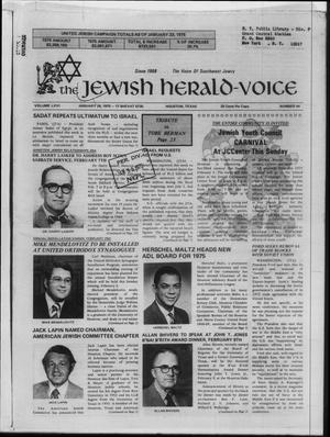The Jewish Herald-Voice (Houston, Tex.), Vol. 66, No. 44, Ed. 1 Wednesday, January 29, 1975