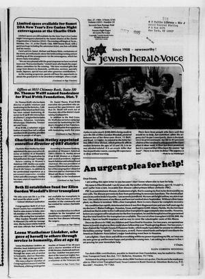 Primary view of object titled 'Jewish Herald-Voice (Houston, Tex.), Vol. 76, No. 39, Ed. 1 Thursday, December 27, 1984'.