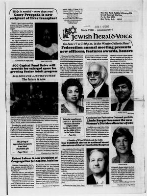 Jewish Herald-Voice (Houston, Tex.), Vol. 77, No. 10, Ed. 1 Thursday, June 6, 1985