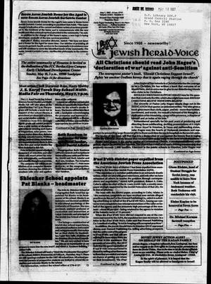 Jewish Herald-Voice (Houston, Tex.), Vol. 79, No. 5, Ed. 1 Thursday, May 7, 1987