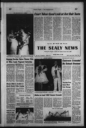 Primary view of object titled 'The Sealy News (Sealy, Tex.), Vol. 94, No. 48, Ed. 1 Thursday, February 18, 1982'.