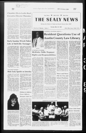 The Sealy News (Sealy, Tex.), Vol. 102, No. 3, Ed. 1 Thursday, March 30, 1989