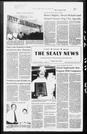 Primary view of object titled 'The Sealy News (Sealy, Tex.), Vol. 102, No. 15, Ed. 1 Thursday, June 22, 1989'.