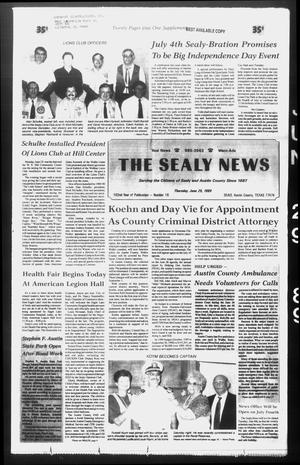 The Sealy News (Sealy, Tex.), Vol. 102, No. 16, Ed. 1 Thursday, June 29, 1989