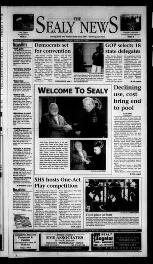 The Sealy News (Sealy, Tex.), Vol. 119, No. 25, Ed. 1 Tuesday, March 28, 2006