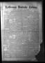 Thumbnail image of item number 1 in: 'La Grange Deutsche Zeitung. (La Grange, Tex.), Vol. 17, No. 39, Ed. 1 Thursday, May 9, 1907'.