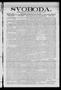 Newspaper: Svoboda. (La Grange, Tex.), Vol. 24, No. 76, Ed. 1 Tuesday, September…