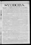 Newspaper: Svoboda. (La Grange, Tex.), Vol. 24, No. 101, Ed. 1 Friday, December …