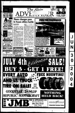The Alvin Advertiser (Alvin, Tex.), Ed. 1 Wednesday, June 30, 2004