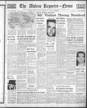 The Abilene Reporter-News (Abilene, Tex.), Vol. 58, No. 36, Ed. 1 Monday, July 4, 1938