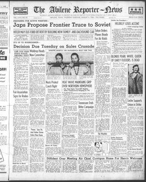 Primary view of object titled 'The Abilene Reporter-News (Abilene, Tex.), Vol. 58, No. 67, Ed. 2 Thursday, August 4, 1938'.