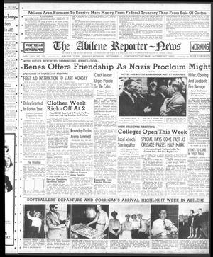 The Abilene Reporter-News (Abilene, Tex.), Vol. 58, No. 103, Ed. 1 Sunday, September 11, 1938