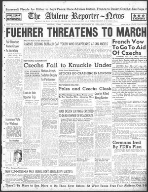 The Abilene Reporter-News (Abilene, Tex.), Vol. 58, No. 118, Ed. 1 Monday, September 26, 1938